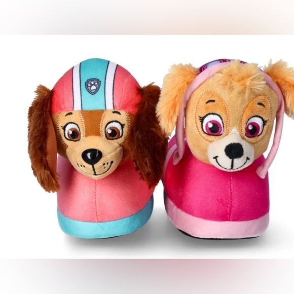 Paw Patrol Toddler Girl Slippers 7-8 - Picture 1 of 6